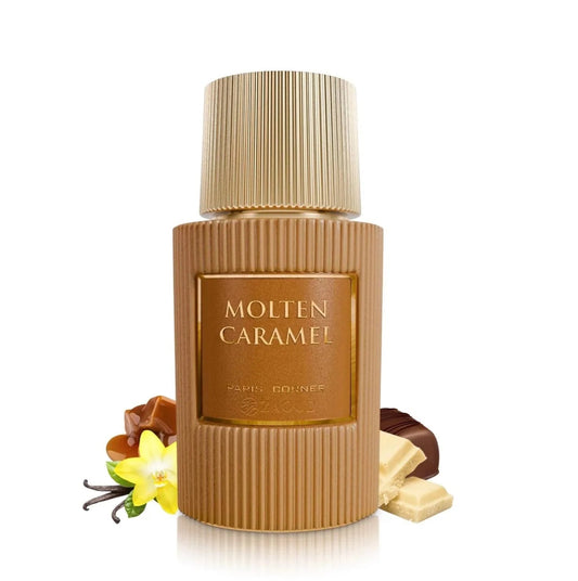 Molten Caramel – Eau de Parfum Unisexe, Paris Corner