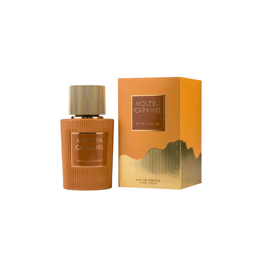 Molten Caramel – Eau de Parfum Unisexe, Paris Corner