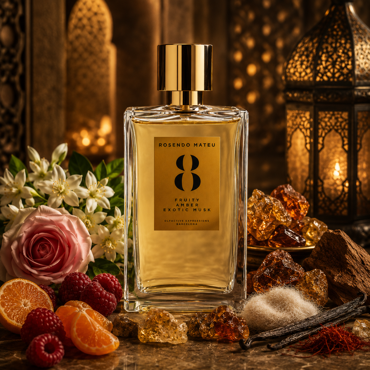 Rosendo Mateu 8 – Fruity Amber Exotic Musk